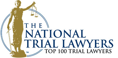 national trial lawyers top 100 badge